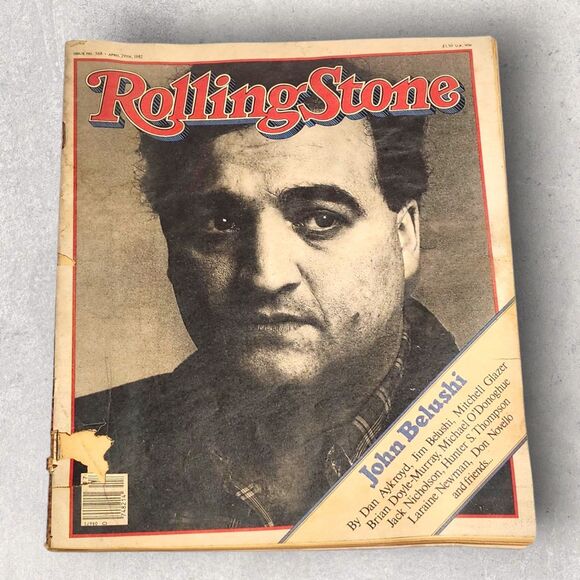 Rolling Stone Magazine #368 April 29, 1982 John Belushi Tribute Issue No Label - Picture 1 of 8